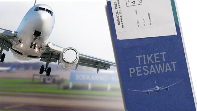 Efek Domino Tiket Pesawat Industri Pariwisata Sepi Peminat