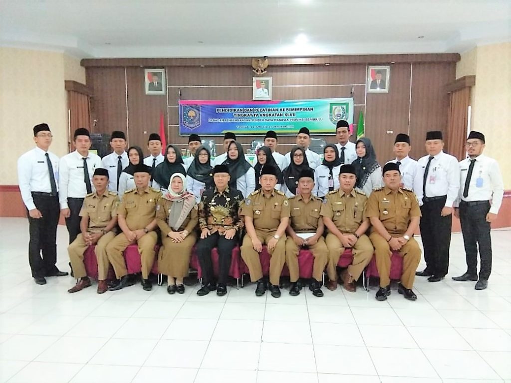 Gubernur Rohidin Buka Diklat PIM IV Angkatan XLVII Tahun 2019