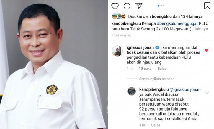 PLTU Bengkulu Bakal Ditinjau Ulang Menteri Jonan