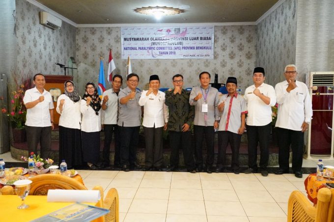 National Paralympic Committee Provinsi Bengkulu Gelar Musorprov Luar Biasa