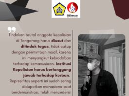 Viral Polisi Banting Mahasiswa, Gubernur : Tidak Cukup dengan Permintaan Maaf