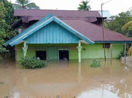 Banjir Landa 5 Kabupaten di Bengkulu, Ribuan Rumah Warga Terendam