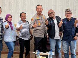 Silaturahmi Ke Kapolda Bengkulu, SMSI Perkuat Sinergi Penyebarluasan Informasi