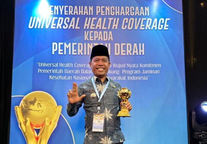 Penghargaan UHC kepada pemerintah daerah