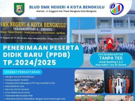 PPDB SMKN 4 Kota Bengkulu Dibuka, Ini Jurusan dan Syarat Pendaftaran