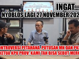 KPU Menjawab Tahapan Pilkada, Peluang Calon Independent, Rohidin dan Gusnan Bisa Maju?