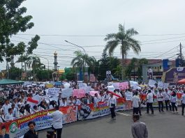 Honorer gelar Aksi