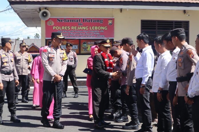 Pelepasan Purnawirawan Kapolres