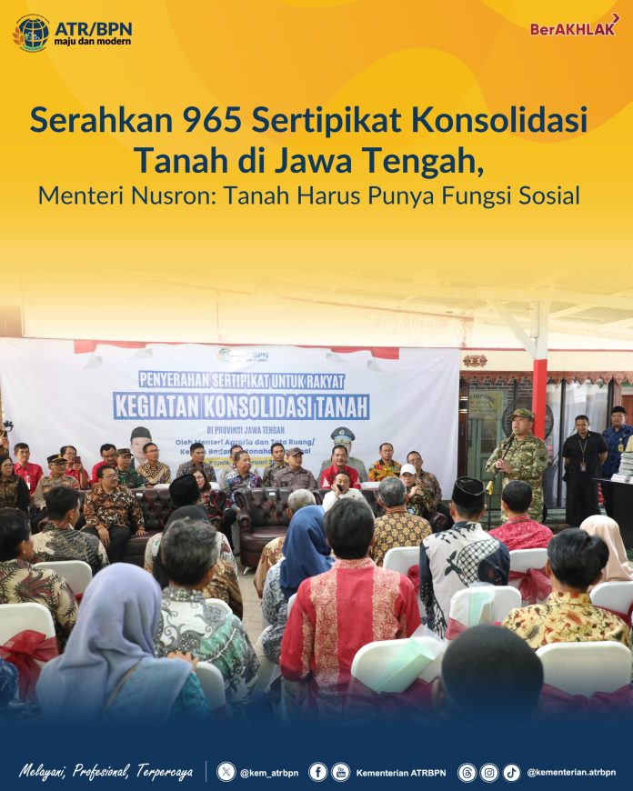 Menteri ATR Kepala BPN