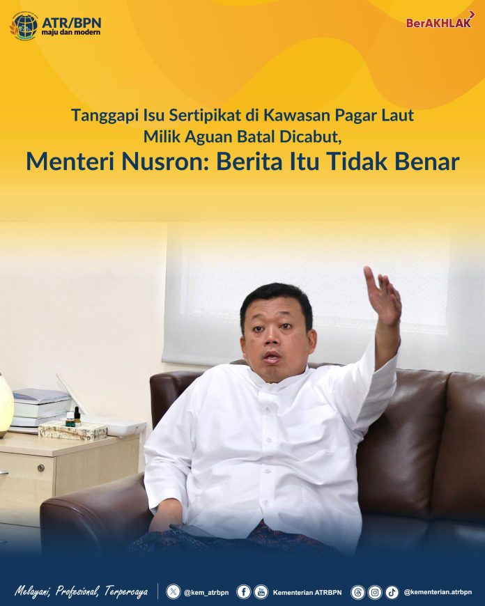Sertipikat Pagar Laut