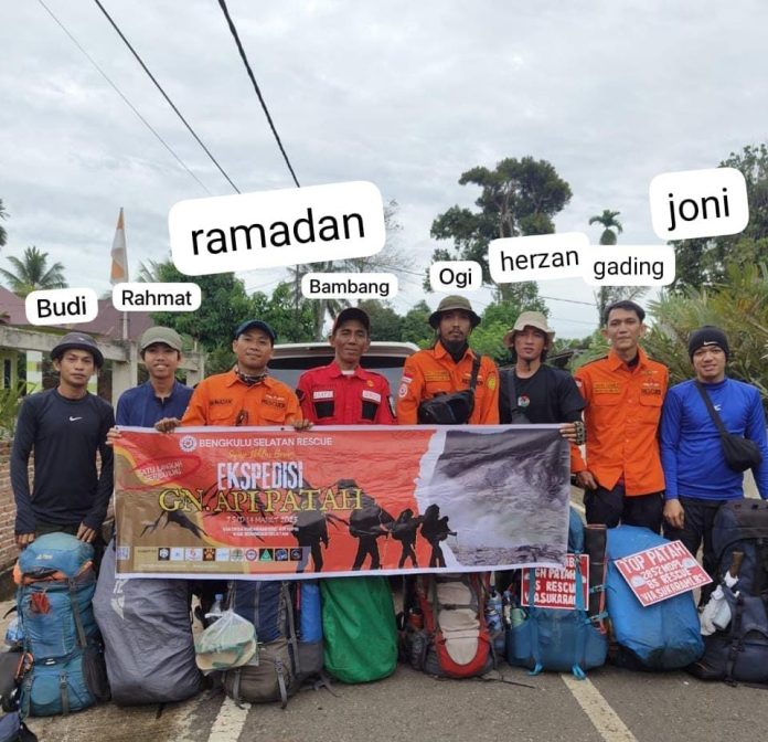 Delapan Pendaki Bengkulu