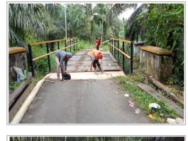 Tiga Jembatan Rusak Sudah Diperbaiki dan Dinikmati Masyarakat, Bukti Nyata Program 100 Hari Kerja Walikota Dedy Tiga Jembatan Rusak