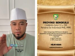 Gubernur Bengkulu, Helmi Hasan