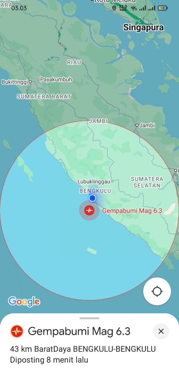 Jelang Subuh, Bengkulu