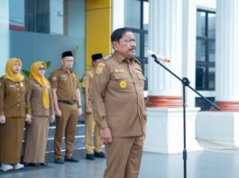 Pimpin Apel Dinas PUTR