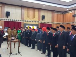 Lantik Puluhan Pejabat