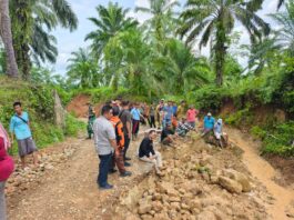 Ikut Perbaiki Jalan Rusak