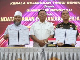 Kejati dan Pemprov Bengkulu