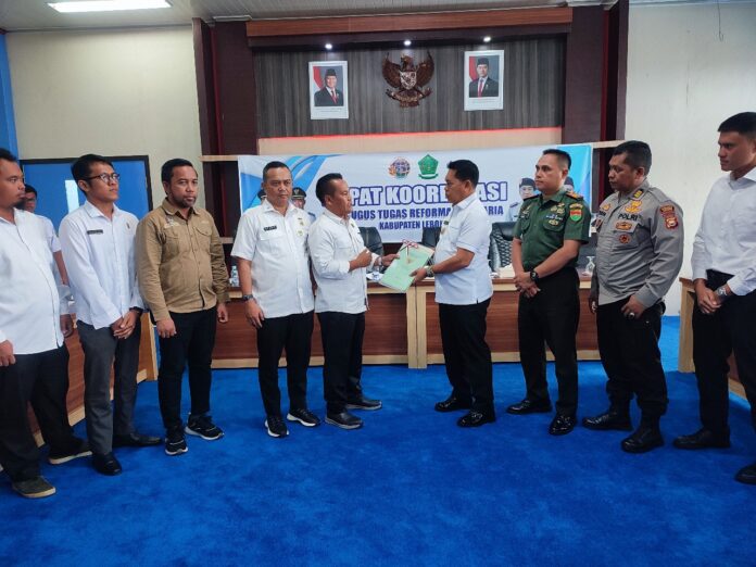 Pemkab Lebong Terima