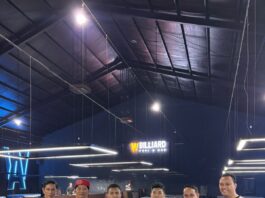 JUARA: Dedy Amank Jitra Juara Open Turnamen Anniversary Pertama AW Billiard Bengkulu yang digelar, Sabtu dan Minggu, 17-18 Januari 2026.