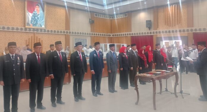 Pemprov Bengkulu Lantik 14