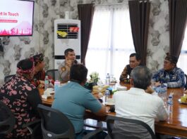 Dikunjungi Walikota Dedy Wahyudi