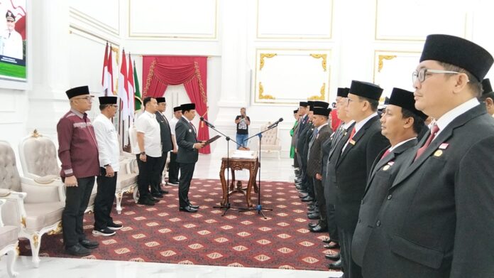 Walikota Bengkulu Lantik