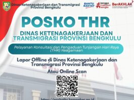 Disnakertrans Bengkulu Buka