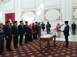 Walikota Bengkulu Lantik