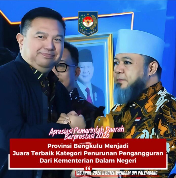 Bengkulu Raih Penghargaan
