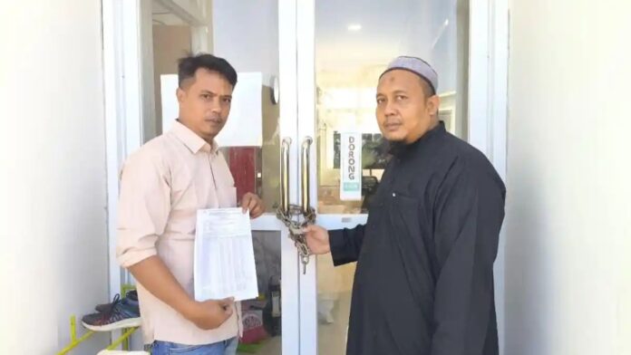 Diduga Belum Bayar Tagihan