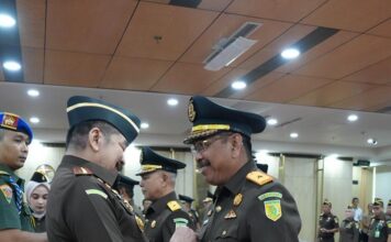 Saiful Bahri Siregar Resmi Menjadi Kajati Bengkulu Saiful Bahri Siregar