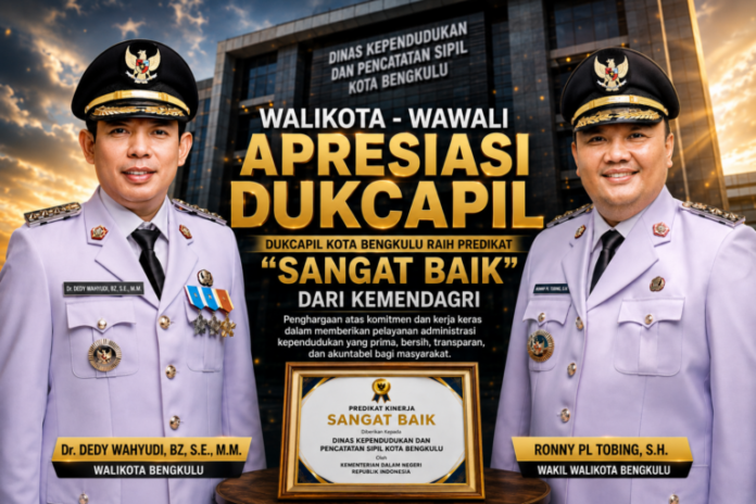 Walikota dan Wawali Bengkulu
