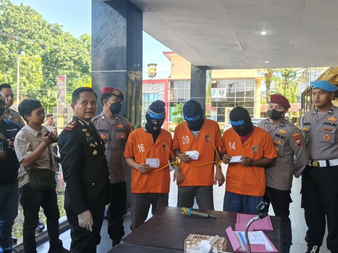Polresta Bengkulu Musnahkan