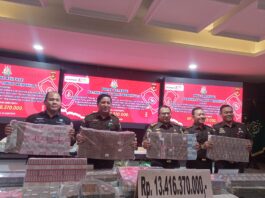 Kejati Bengkulu Pulihkan Kerugian