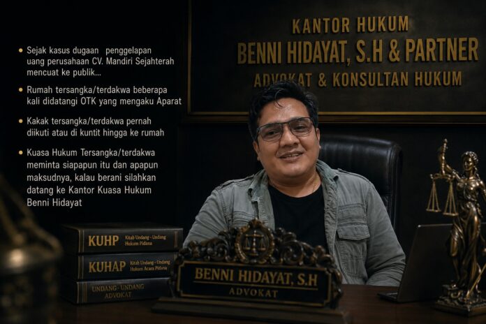 Rumah Terdakwa Didatangi