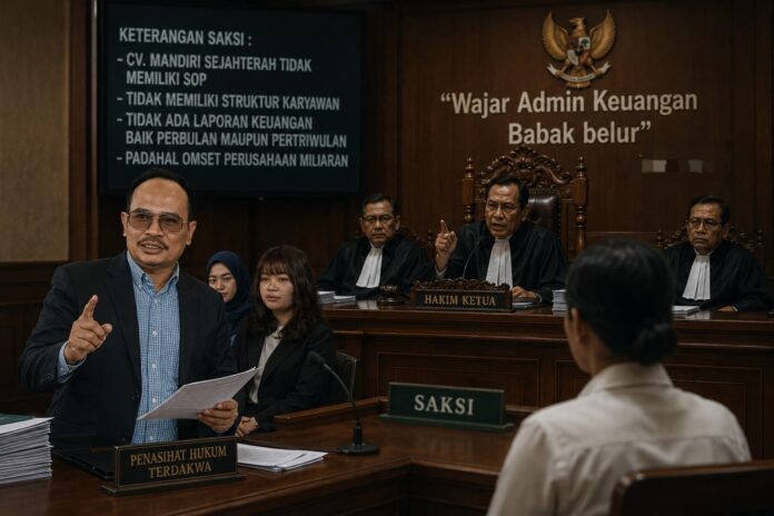 Terbongkar Dalam Persidangan