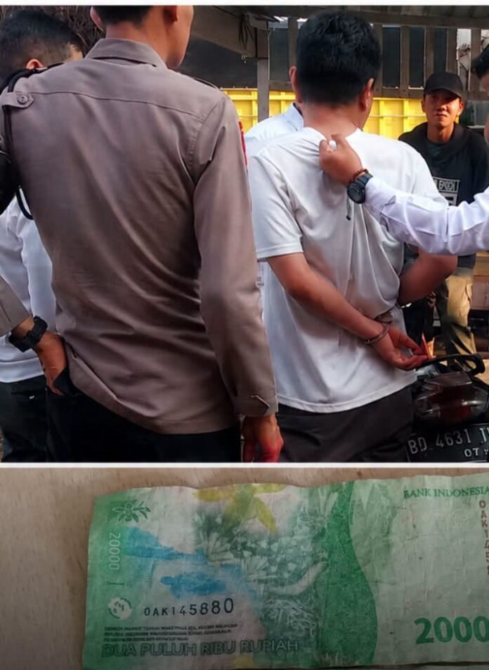 Diduga Edarkan Uang Palsu