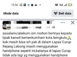 Dugaan Penggunaan HP
