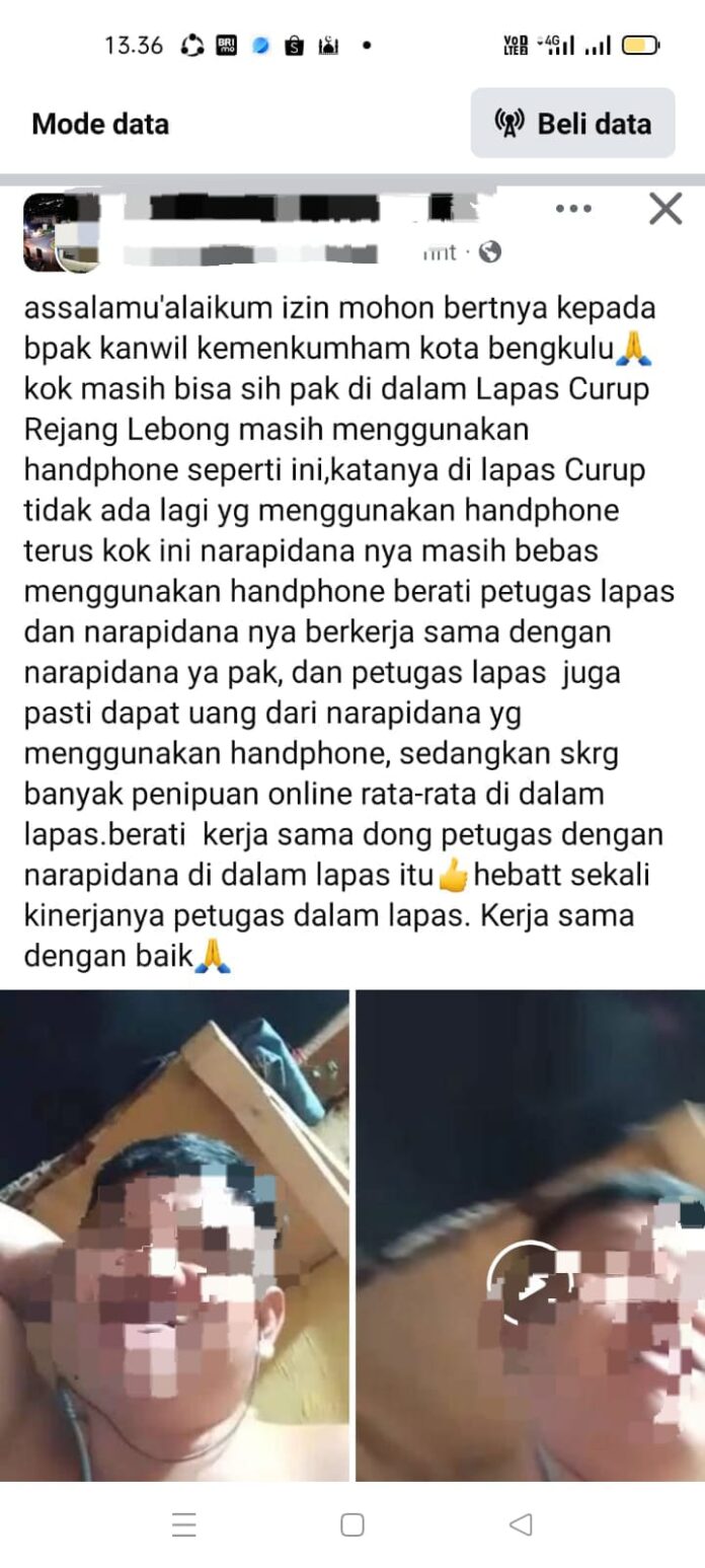 Dugaan Penggunaan HP