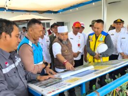 Gubernur Helmi Hasan Tinjau