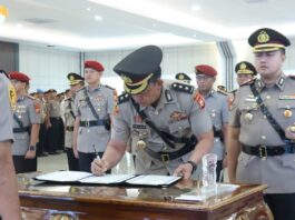 AKBP Aron Sebastian Resmi Menjabat Kapolres Bengkulu Selatan AKBP Aron Sebastian resmi