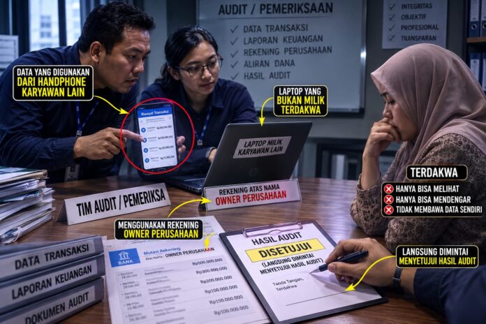 Kejanggalan Kasus CV Mandiri