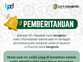 Pemberitahuan Penting Untuk Nasabah