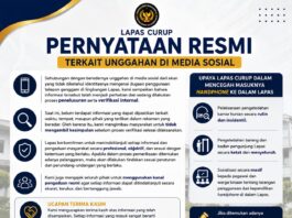Terkait Video WBP Gunakan HP, Begini Klarifikasi Lapas Curup Terkait Video WBP Gunakan