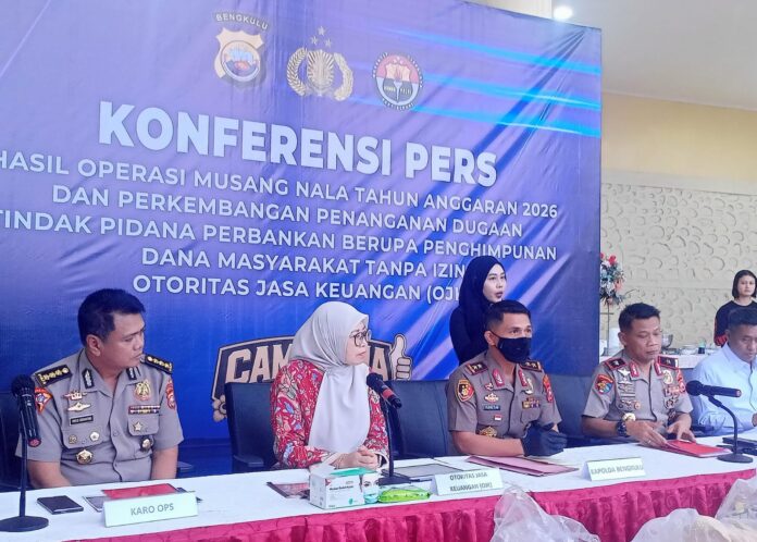 Polda Bengkulu Ungkap 93