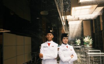 Senator Sultan Bangga Dua Pelajar Asal Kampung Halaman jadi Petugas Paskibraka Nasional Senator Sultan Bangga