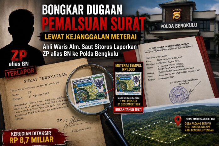 Diduga Palsukan Surat