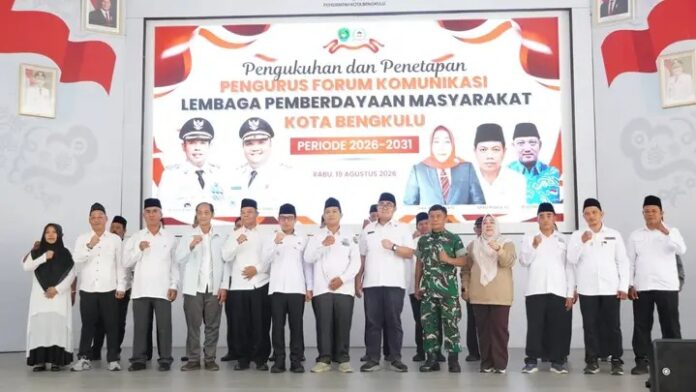 Walikota Dedy Wahyudi Kukuhkan