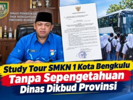 Study Tour SMKN 1 Kota Bengkulu Tanpa Sepengetahuan Dinas Dikbud Provinsi Study Tour SMKN 1